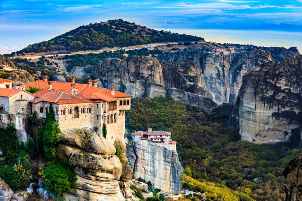 istock Monasteries in Meteora, Greece 1195730347