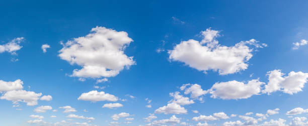 istock Panorama sky and clouds natural background. 1195730547