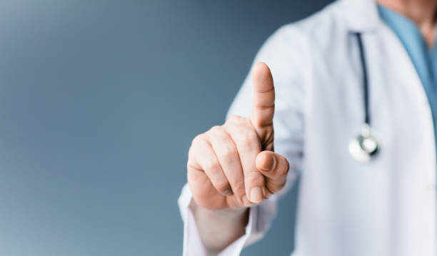 istock Male doctor, nurse 1195730639