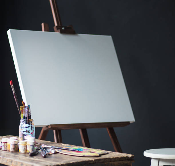 istock painting workshop, artist's canvas 1195733568