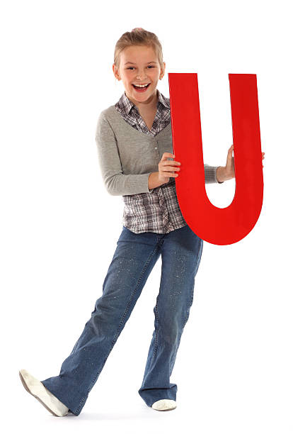 istock Letter "U" girl 119574032