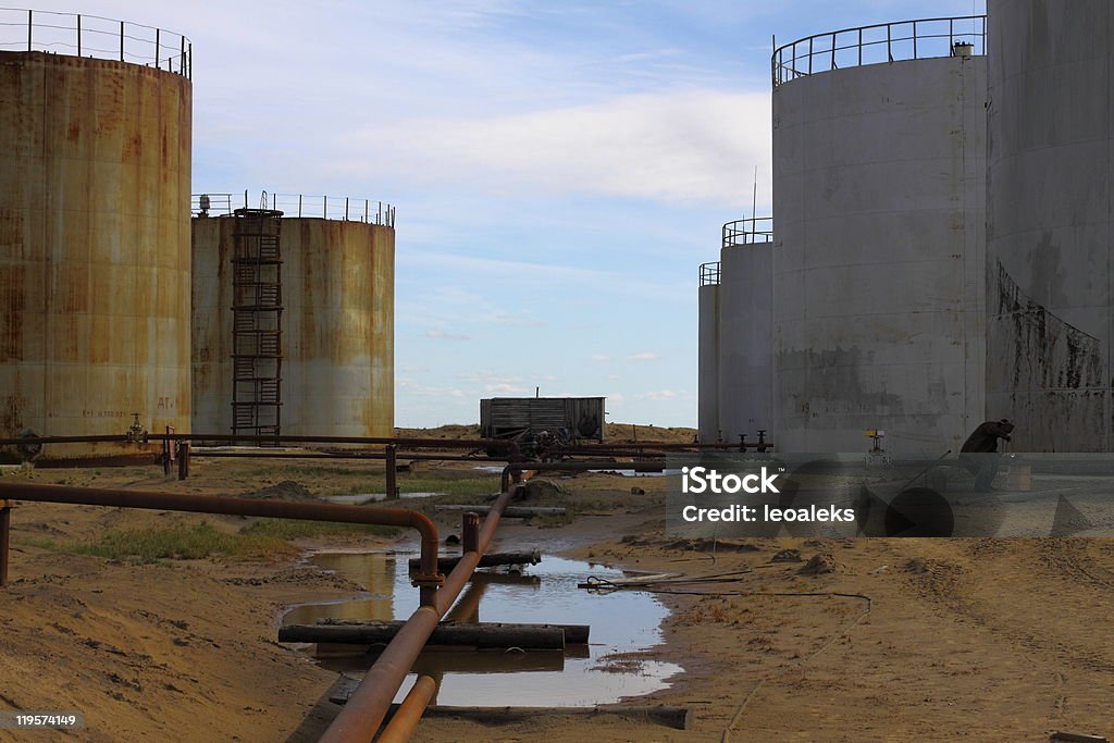 Fuel-tanks - Lizenzfrei Alt Stock-Foto