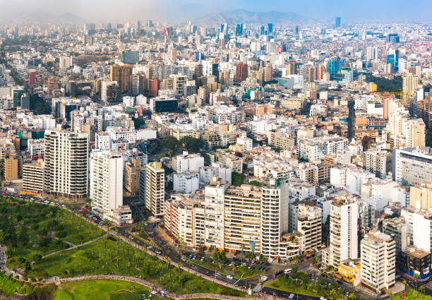 istock Aerial image of Lima, Peru 1195752808