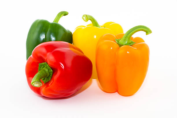 Group of Paprika stock photo