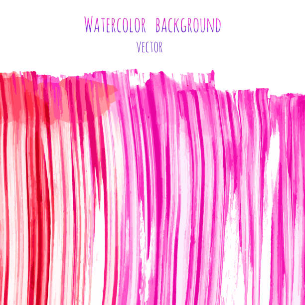 istock Fuchsia, purple, lilac grunge marble watercolor 1195760648
