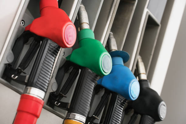 istock Gas station. Fuel. Refueling. 1195762490