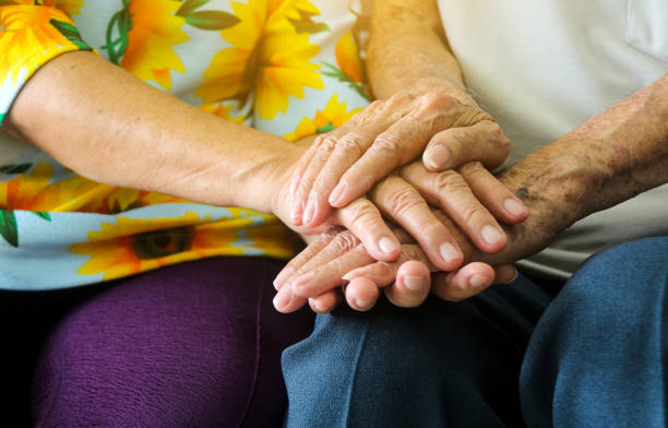 istock The relationship of old couples concept 1195763529