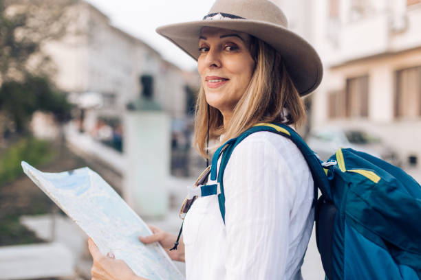 istock Lady looking at the photographer 1195764793