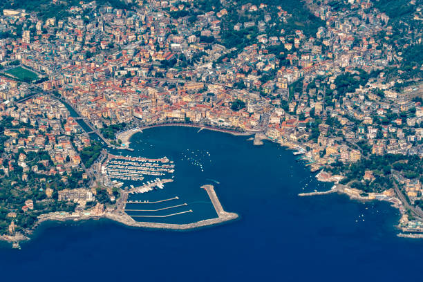 istock rapallo italy aerial view 1195765925