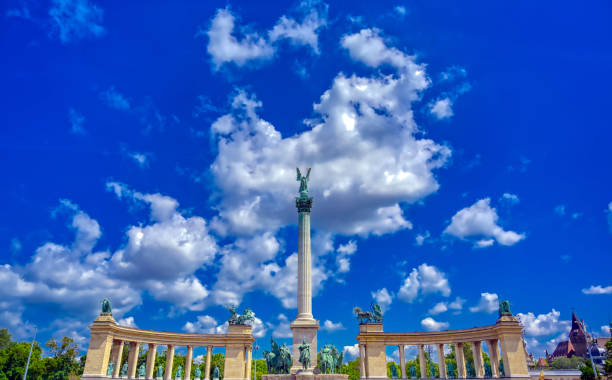istock Millennium Monument in Budapest, Hungary 1195768173