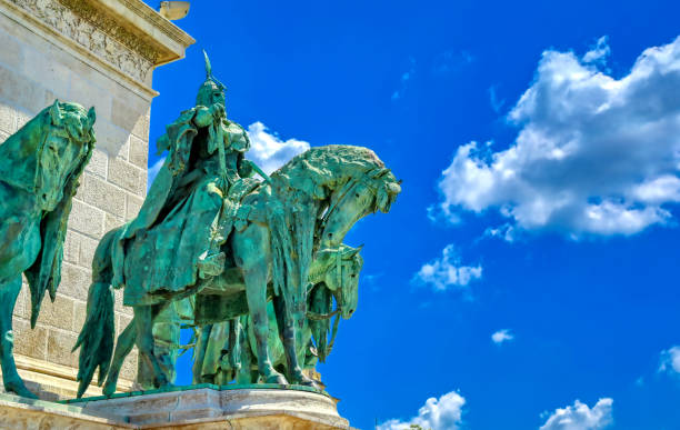 istock Millennium Monument in Budapest, Hungary 1195768851