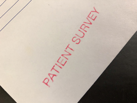 Patient survey envelope.