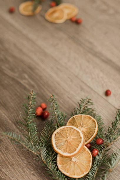istock Citrus & Fraser Fir Christmas Tinsel 1195777958