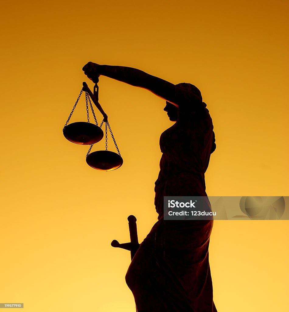 Giustizia Lady - Foto stock royalty-free di Giustizia