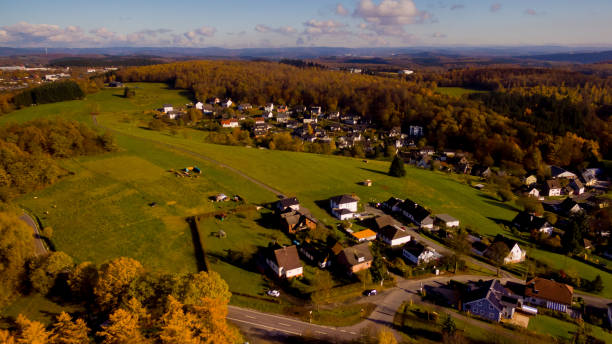 istock Rural countryside in Western Germany 1195784338