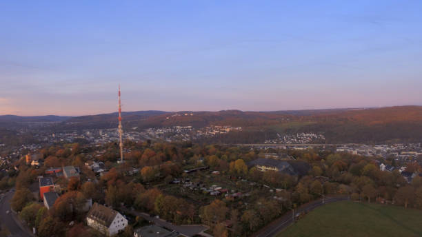 istock Areal view of Siegen Weidenau 1195785401