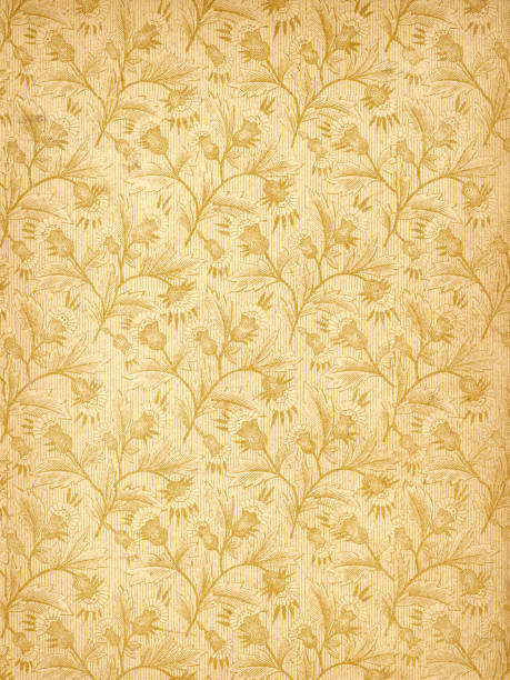 istock antique floral paper 1195785496