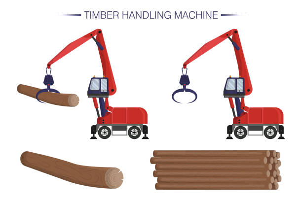 Log Loader Cartoon 750+ Log Loader Stock Illustrations, Royalty-Free Vector Graphics ...