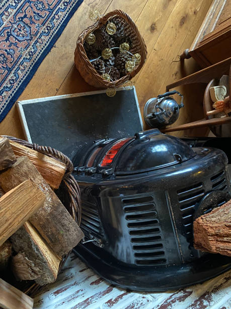 Burning wood stove