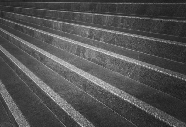 istock Granite stairs. Modern Architecture close up of steps 1195797721