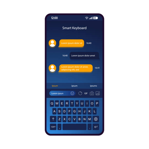 Text Prediction Interface 570+ Predictive Text Stock Photos, Pictures & Royalty-Free Images - iStock