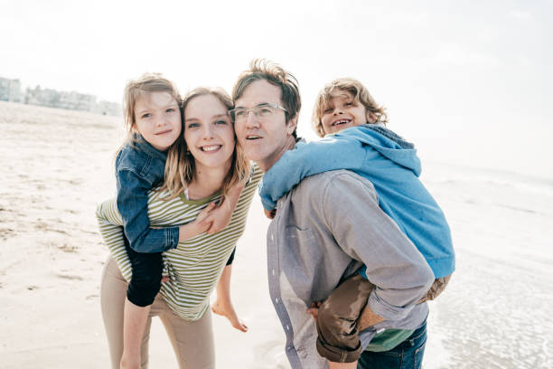 istock Family with two kids 1195807811