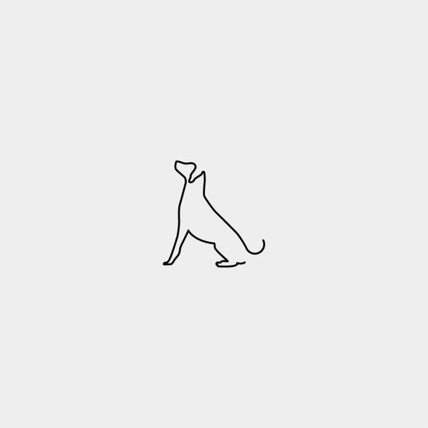 Dog Pet Animal Line Art Style Vector Icon Design Stock Illustration - Download Image Now - Dog, Line Art, Abstract - iStock Dog Pet Animal Line Art Style Vector Icon Design Stock Illustration - Download Image Now - Dog, Line Art, Abstract - Istock