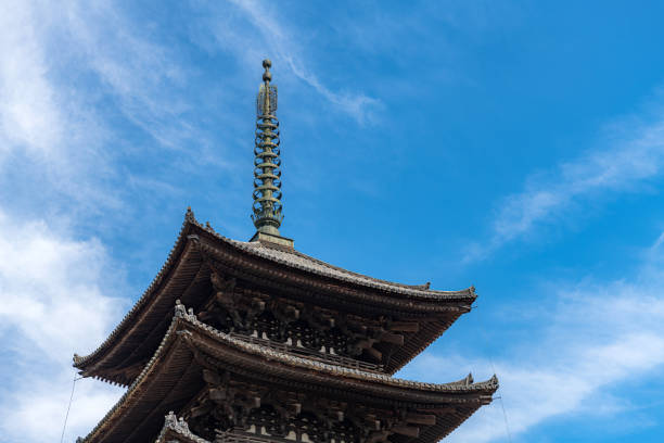 高福寺五座寶塔 - 興福寺 奈良 個照片及圖片檔