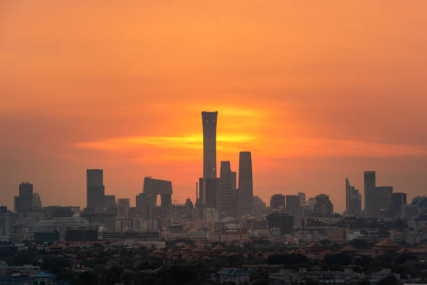 istock China Beijing Skyline Sunrise 1195831776