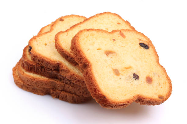 istock Sliced bread isolated  on white background 1195833858