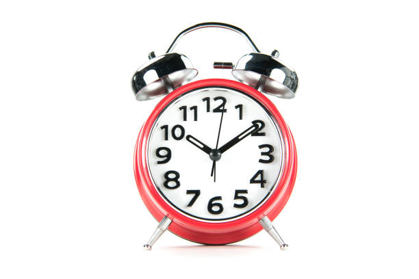 table clock with bell