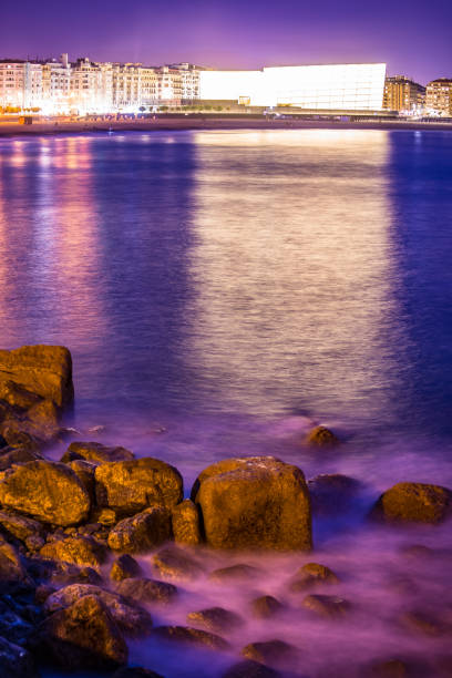 istock Donostia San Sebastian at night Spain 1195840792