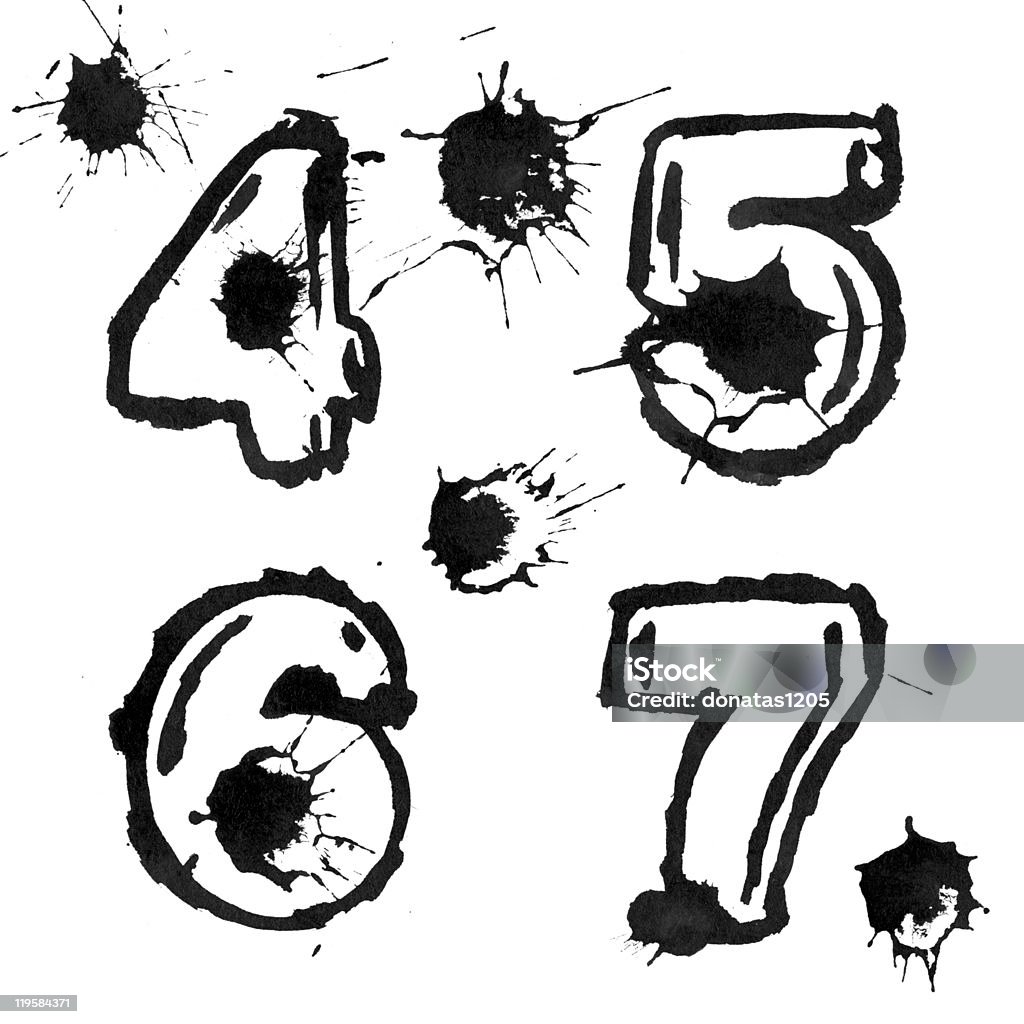 Ink symbols Alphabet Stock Photo Ink symbols Alphabet Stock Photo