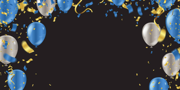 istock Happy New Year 2020 Design template holiday background Celebration Vector illustration.luxury greeting 1195852810