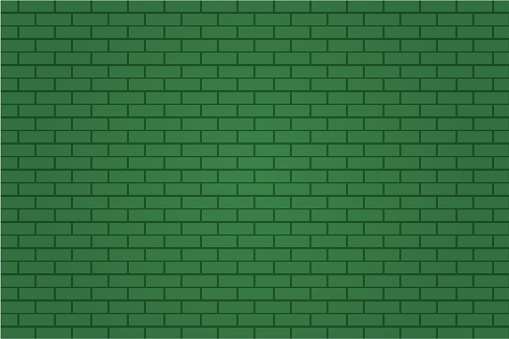 green garden brick tile wall background illustration vector