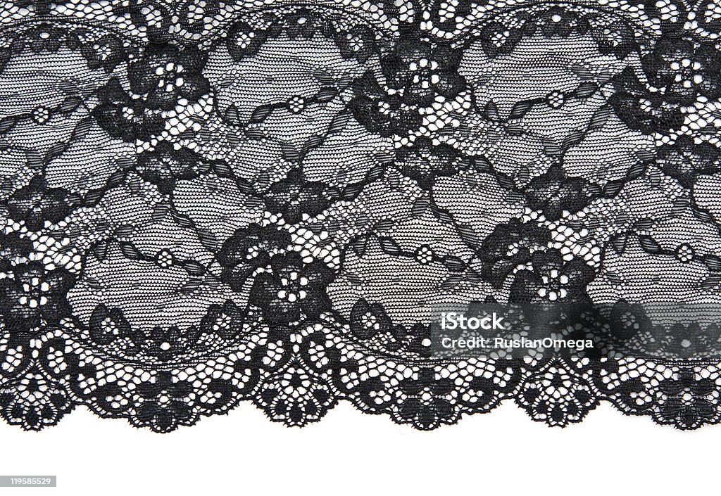 블랙 레이스 패턴이 - 로열티 프리 레이스 스톡 사진