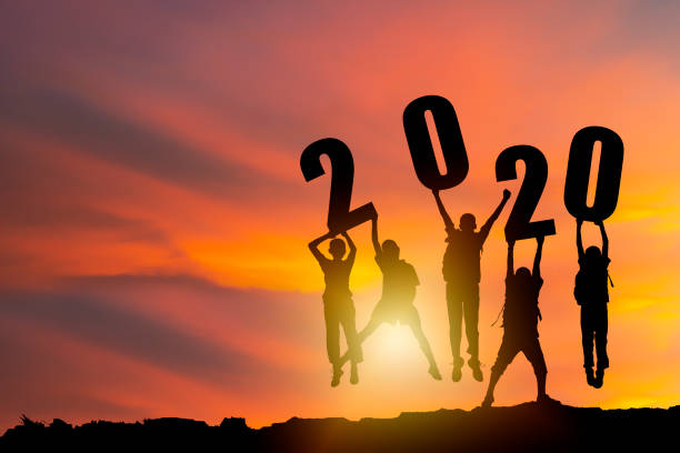 istock New Year sillhouette concept 1195858249