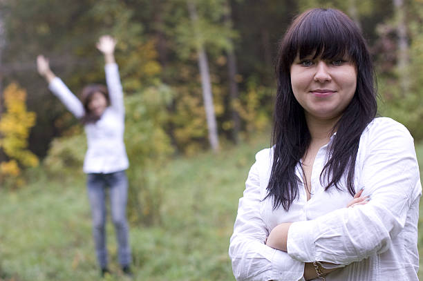 istock Happy young women. 119588768