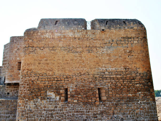 istock Bahrain national castle on a sunny day 1195889636