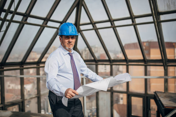 istock The building owner controls the construction 1195892402