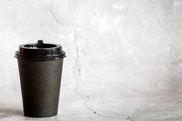istock Disposable coffee Cup isolated on white background 1195895522