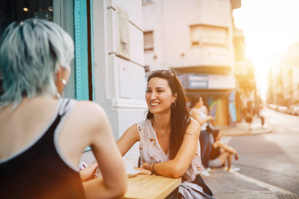 istock Sitting and talking in San Telmo, Buenos Aires 1195921774
