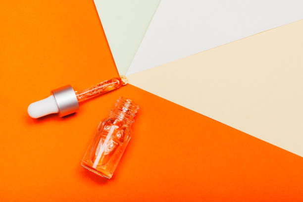 istock Face serum and vitamin capsules 1195921799