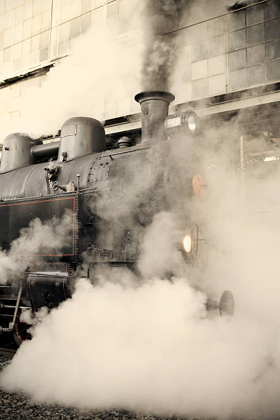 istock Steam locomotive 119593365