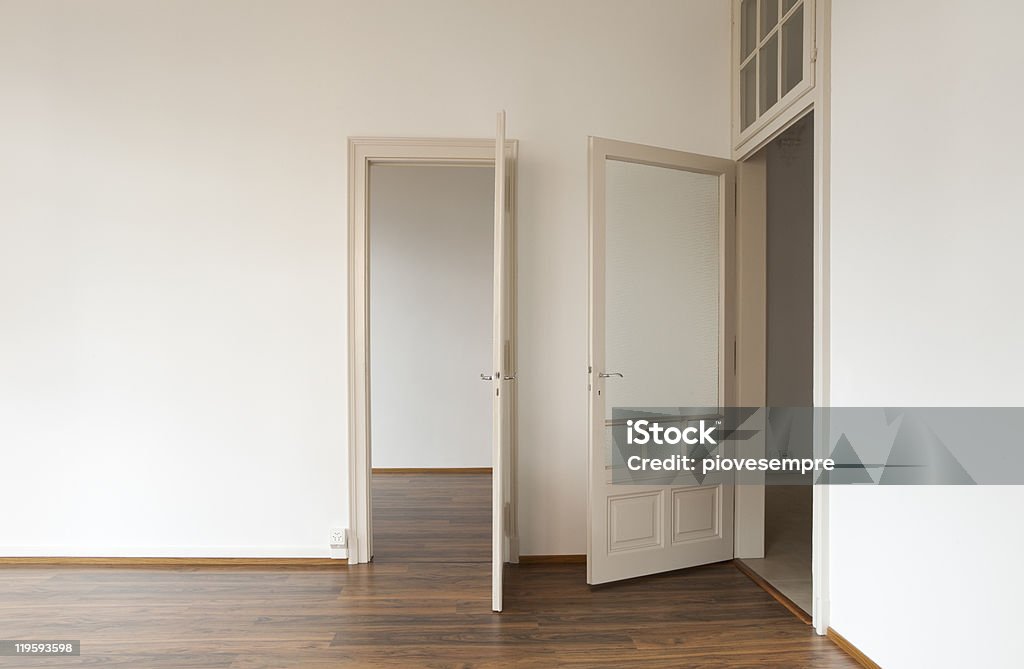 empty traditional home  Apartment Stock Photo