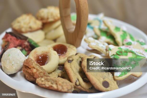 Christmas Cookies Stock Photo - Download Image Now - Baking, Coconut, Cookie
