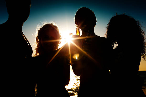 istock Party at the beach 119594050