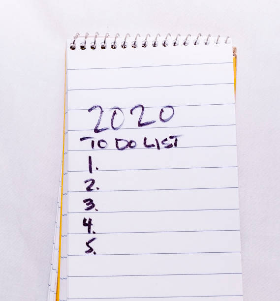 istock A 2020 to do list hand written in black ink on a white spiral notebook 1195962063