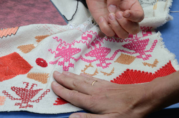 istock Ukrainian traditional needlecraft 1195969484