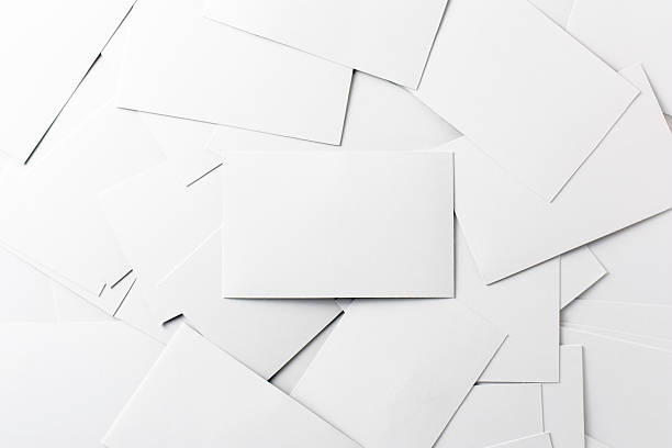 istock Blank Business Cards 119597560